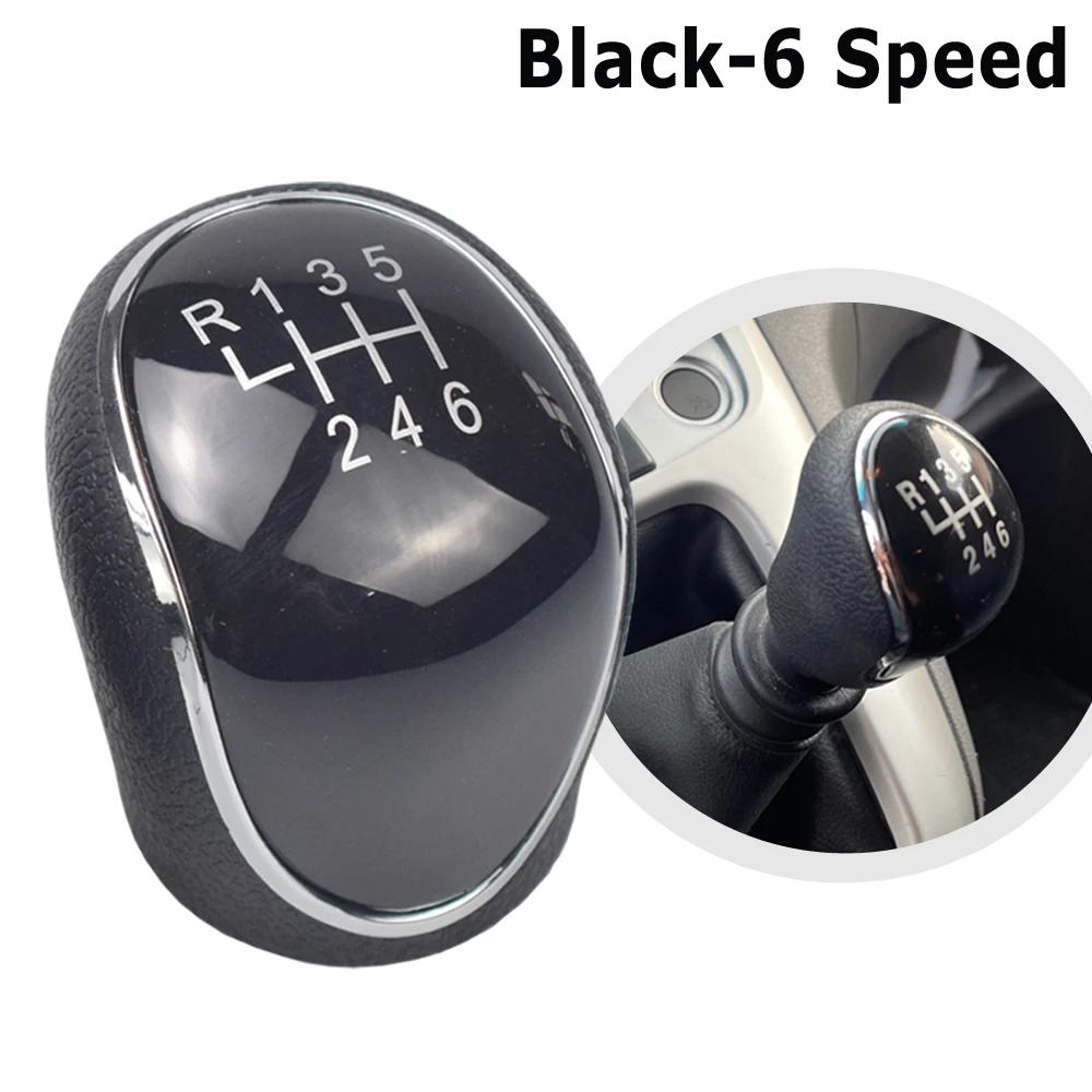 Manual 6 Speed Gear Shift Knob Lever Shifter Stick Head Handball For Hyundai IX35 2012 2013 2014 2015 2016 Car Parts Accessories
