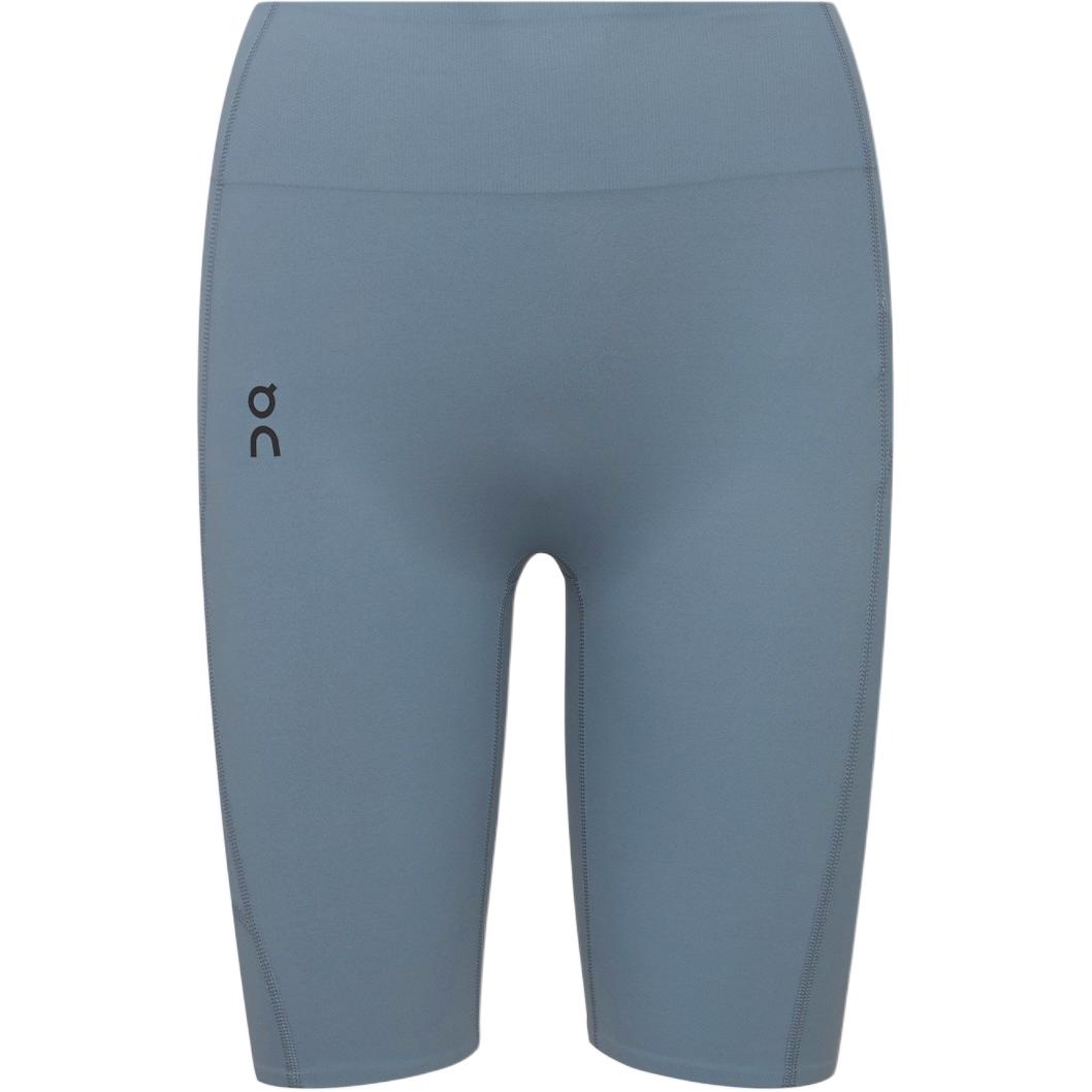 

On Solid Color Comfortable Slim Fit Sports Shorts Women shorts Blue Gray 1WE11912523 XS
