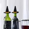 10pcs Wine Bottle Decor Mini Felt Witch Hats 4 Color DIY Wine Bottle Witch Hats Props Party Decoration Wine Bottle Topper