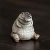 Small Crocodile Tea Pet Purple Clay Zisha Small Crocodile Fine Workmanship   Tea Ceremony