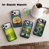 W-World L-Life Tree Mobile  Phone Case For iPhone 17,16,15,14,13,12,Plus,Pro,Max for Magsafe Magnetic Wireless Charging