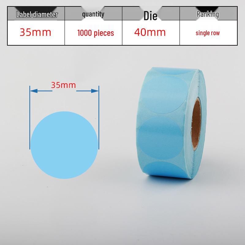 Waterproof Adhesive Thermal Barcode Stickers - Various Sizes