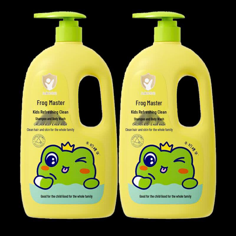 Frog Prince Kids 2-in-1 Moisturizing Milk Scent Body Wash (2x1.1L)