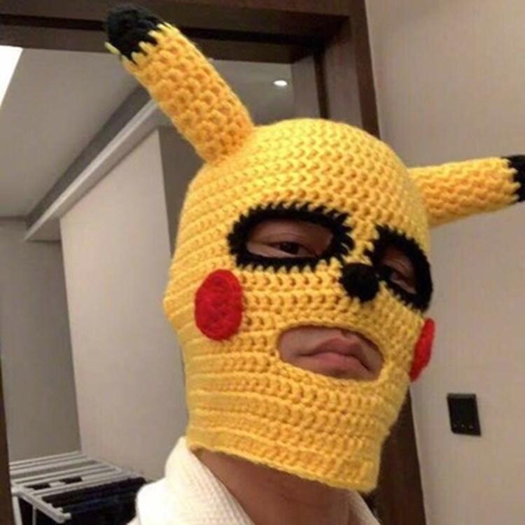 Rein handgestrickte Türkei Thanksgiving Dreidimensionale Niedliche Weihnachten Warme Strickmütze