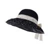 Er Breathable Sun Protection Straw Hat Vacation Wide Tassel Brim Woven Women's Beach Hats