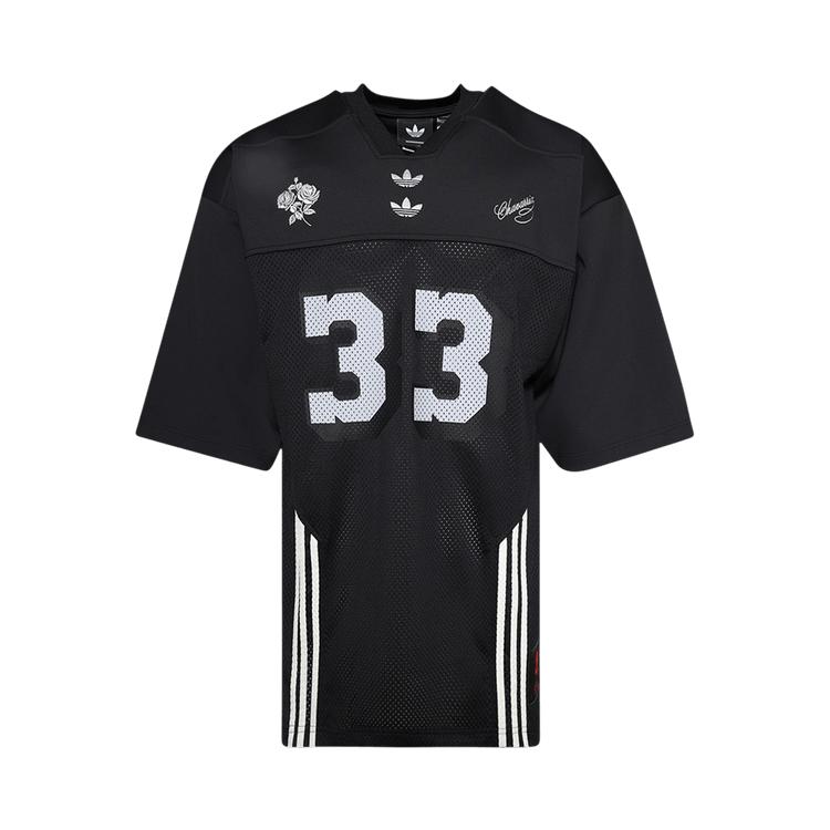 

adidas x Willy Chavarria Football Jersey Black Men Tops JV6421 XS