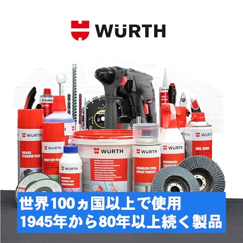 WUERTH Diesel Injection Cleaner, 300ml, Improves Cetane Number and Reduces Knocking