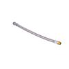 Braided hose 10bar, =50 , 1/2" internal thread / external thread stainless steel