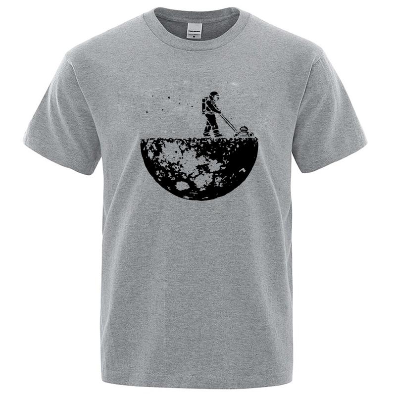 2026 Unisex Tshirt High Quality100 Funny Cotton Lunar Cleaner Printing Casual Cool Loose Oneck Male For Unisextshirt Hip Hop Tees