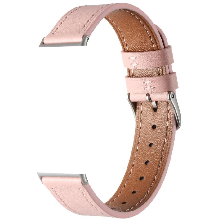 Leather Replacement Strap Sophisticated Leather Watch Band Stylish Leather Wristband Smartwatch Strap for Watch Fit3