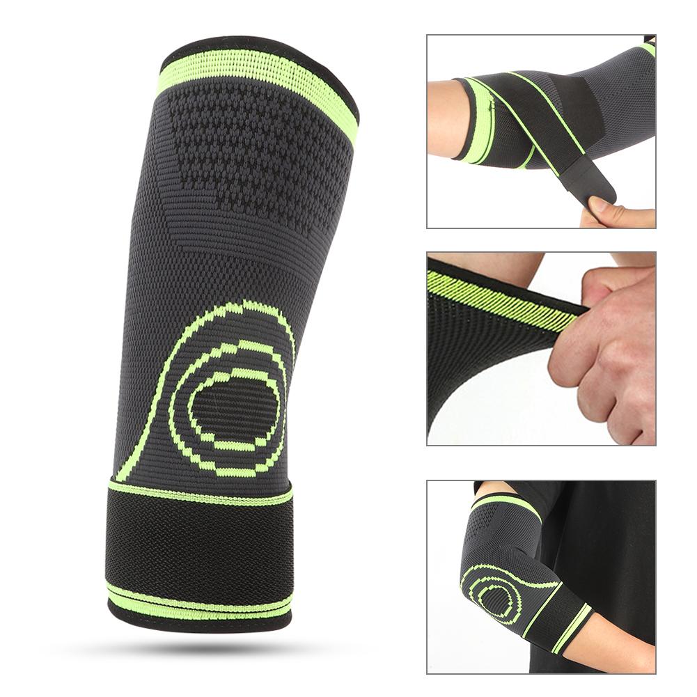 Elastic Elbow Support Elbow Compression Sleeve Brace Sports Fitness Protective Guard