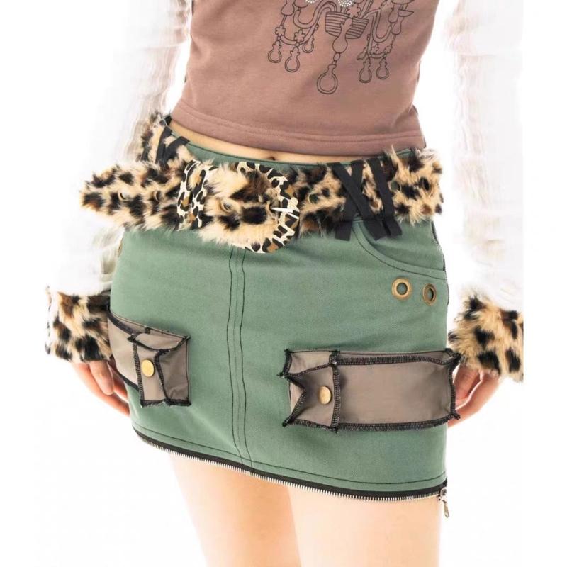 

Leopard Print Patchworked PU Belt With Pin Buckles Design Unisex Wide Waistband For Adult Teens Casual Outfit And Parties 1