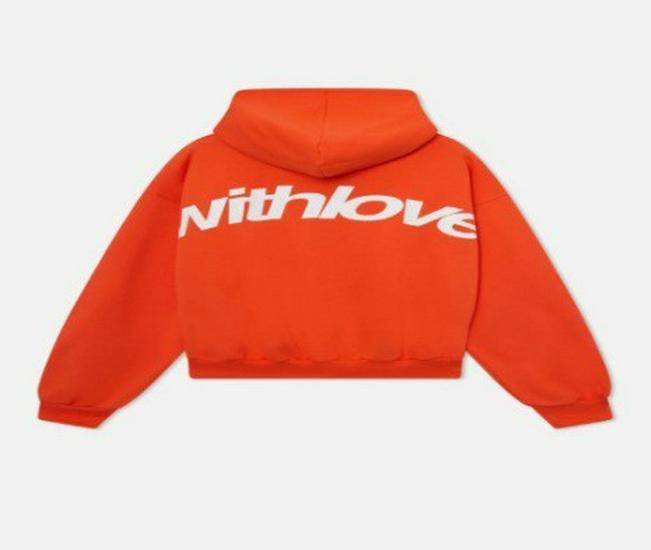 Women's Angel Print Retro Hip Hop Oversized Hoodie Jacket