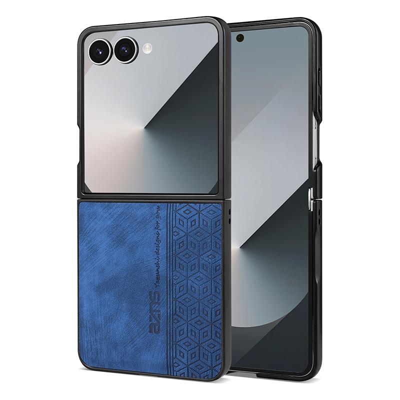 For Samsung Galaxy Z Flip 7 Case Soft PU Leather Skin Protective Back Cover Phone Case For Samsung Z Flip 7 FE 6 5 4 3 Shell