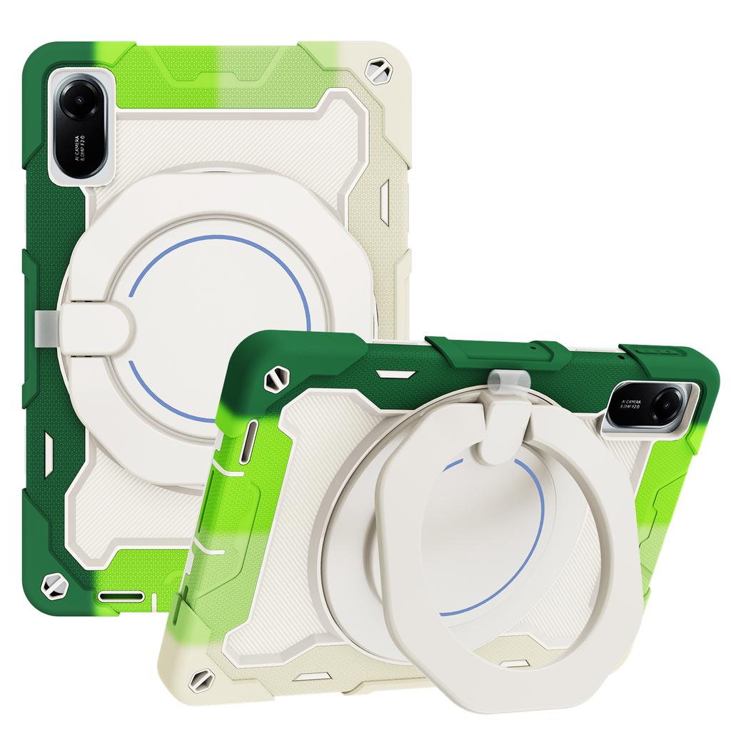 360 Rotating Stand Case for Xiaomi Redmi Pad 2 2025 11.0 Inch Model 25040RP0AG 25040RP0AI Heavy Duty Cover with Handle Grip Capa