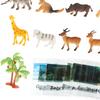 Montessori Animal Figures with , Language Materials, Realistic Figures, Toys for Preschool