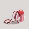Autumn and Winter Bags Women's New Christmas Plaid Gloves Bag Niche Mobile Phone Bag Commuter Shoulder Messenger Bag