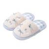 2025 new cute cotton slippers winter less heart autumn fluffy slippers home floor non-slip shoes