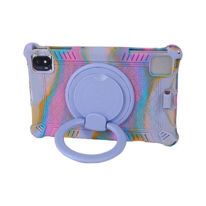 Slim Protective Case TCL 10 Tab Max 4G Tablet 10.36 Inch With Hand Strap Silicone Cover In Multiple Colors