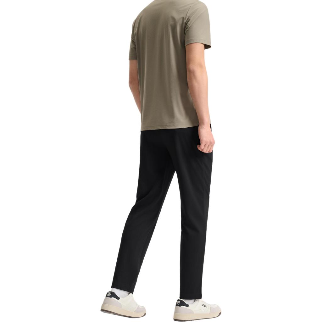 Fila White Fashion Simple Versatile Comfortable Straight Casual Pants Men Bottoms Black F11M523601F-BK