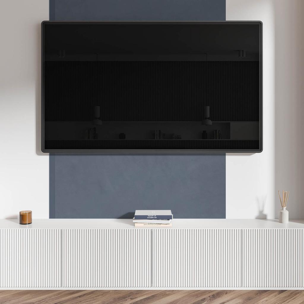 Adhesive Decorative Panel for Quick Wall Transformation 120x60 Cm Dark Blue Color