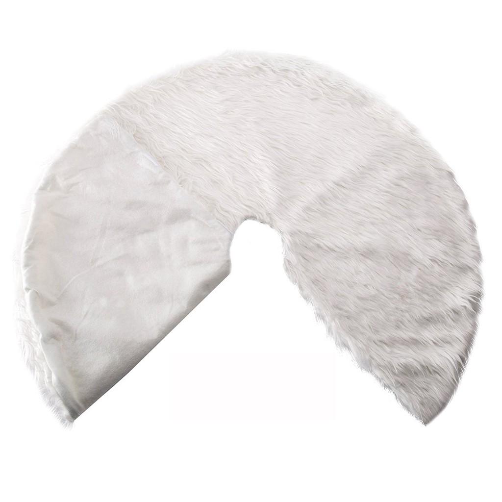 Christmas Tree Skirt Soft Snow  Christmas Decorations Christmas Tree Holiday Skirts