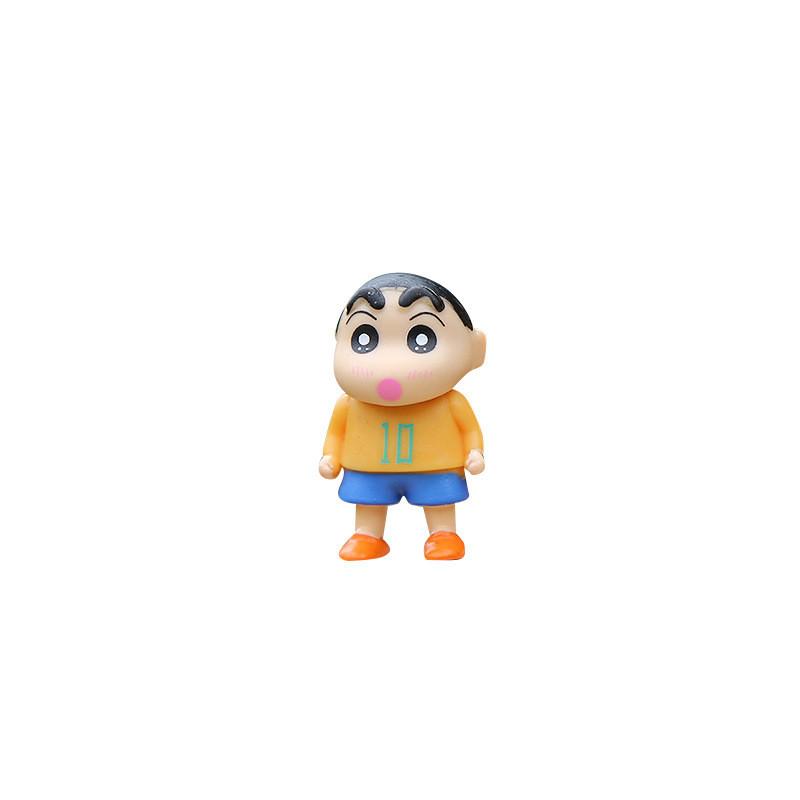 Crayon Shinchan Anime Character Figures Desktop Dolls Collectibles Gift Toys