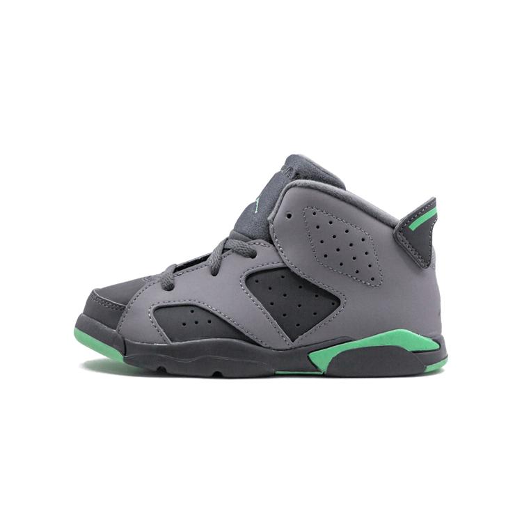 

New Jordan Air Jordan 6 Mid-Top Toddler Shoes Lake Green Infant And Toddler 645127-005 21