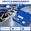 1 set Stainless Steel Dial Bore Gauge Silver Precision Inner Diameter Indicator  Automotive Repair