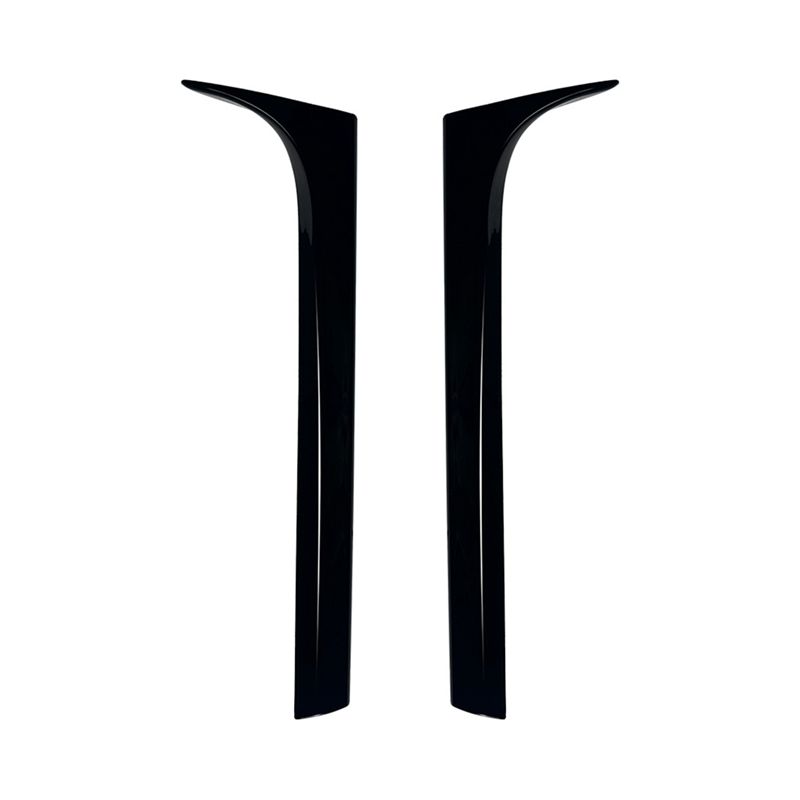 Car Rear Window Side Spoiler Canards Splitter For VW Passat B8 B8.5 Rear Windshield Side Wing Trim Sticker Glossy Black