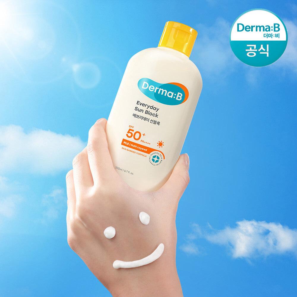 Derma:B Everyday Large Capacity Sunblock 200ml