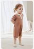 [Ice Cocoa] Mini Balabala Baby Jumpsuit with Moisture Absorption, Quick Drying, Cool Feeling, Temperature Control, Men's Baby Home Clothes