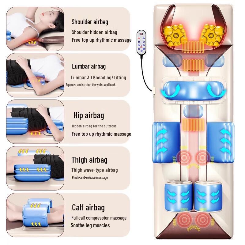 AUX Full Body Massage Mattress