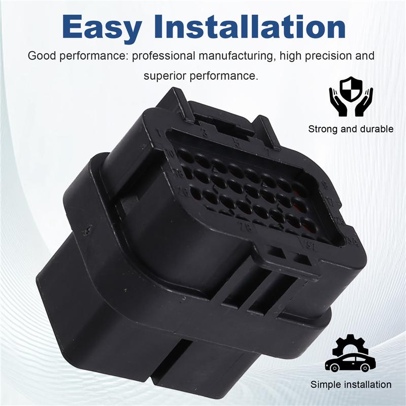 NEW HOT In Stock-10Pcs 34 Pin Female Tyco AMP TE Connective Auto Oil Gas Connector For Computer 4-1437290-0