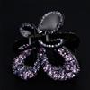 Heandband Crab Accessories Rhinestone Bow Butterfly Hairpin Hair Clips Crystal Hair Claw Vintage