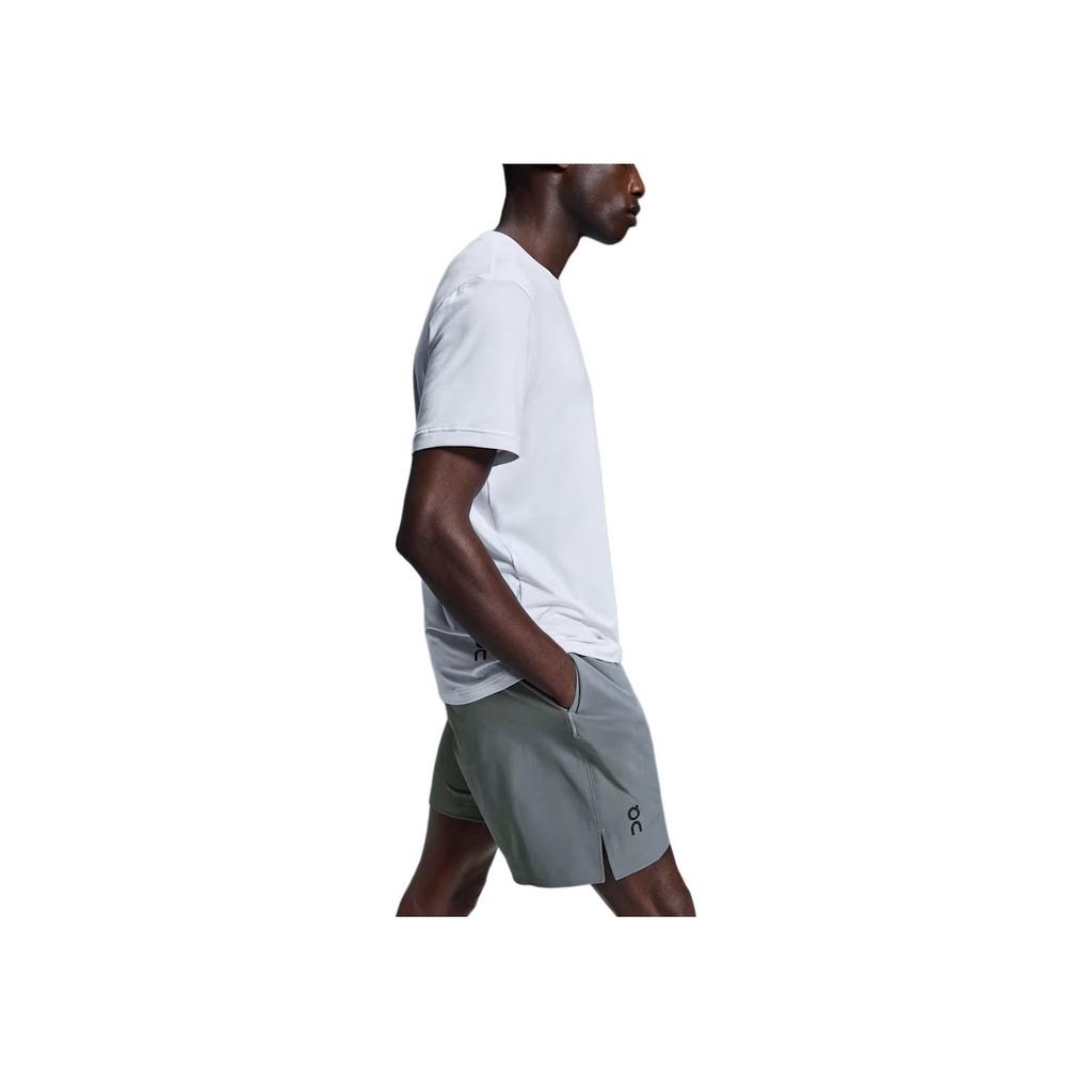 On Focus Comfortable Simple Fashi Versatile Solid Color Sports Shorts Men Shorts Lime 1MF11190122