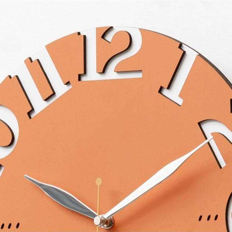 Decorative Wall Clock Modern Wall Watch Luxury Aesthetic Pendulum Clocks Minimalist Silent Elegant Living Room Watches Decor
