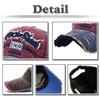 Baseball English CA966 [White Fang] Hat, Cap, Letters, Brim, Stylish, Fashionable, Cool, Men's, Women's, (Brown)
