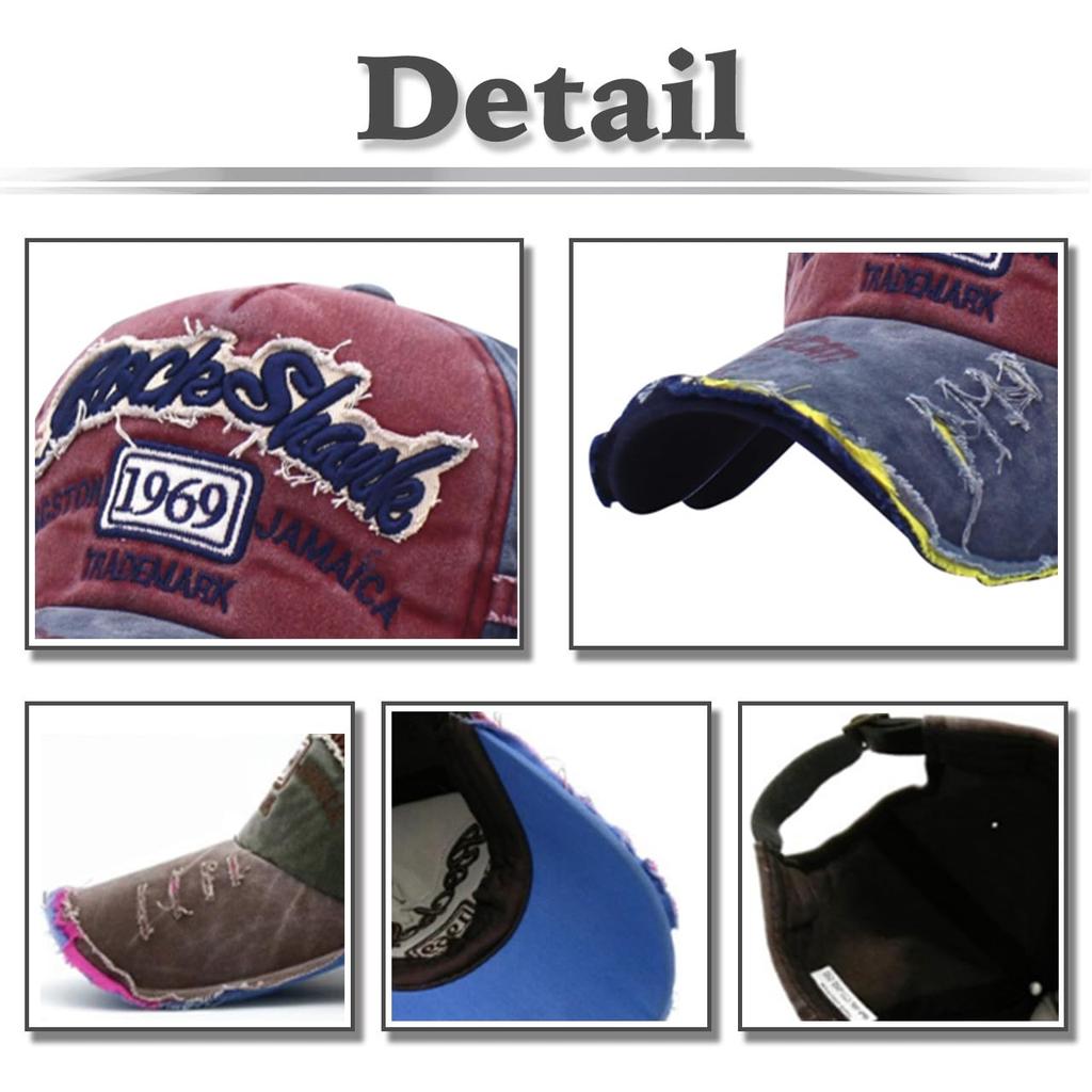 Baseball English CA966 [White Fang] Hat, Cap, Letters, Brim, Stylish, Fashionable, Cool, Men's, Women's, (Brown)