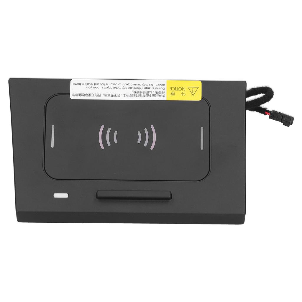 Car Wireless Charger Sensitive Phone Holder 15W ABS Plug and Play Fit for Hyundai Elantra 2016‑2020