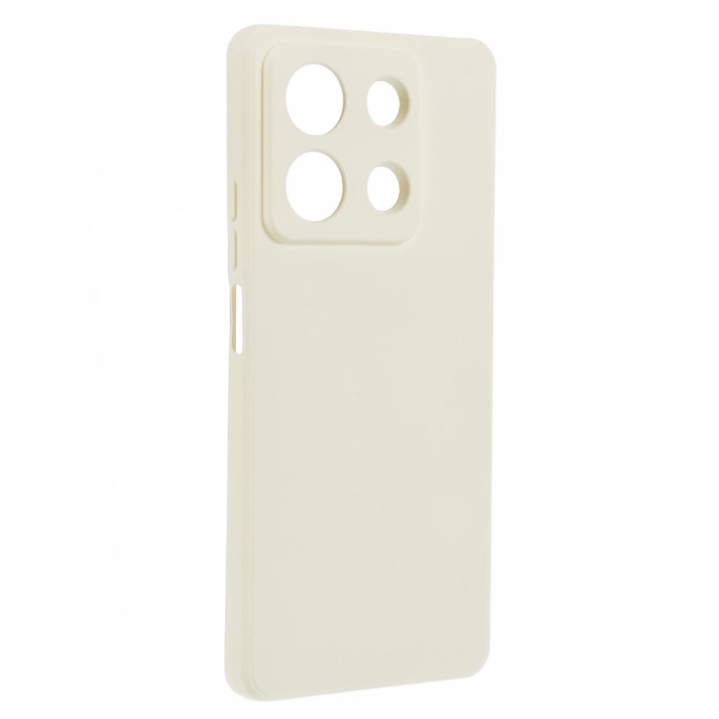 For Xiaomi Redmi Note 13 5G Phone Cover Rubberized TPU Soft Fiber Lining Back Case