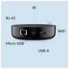 Hub Smart Home - Aqara - M2 - Noir - Zigbee - Connectivité WiFi/Ethernet
