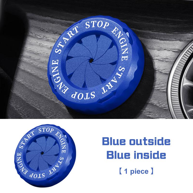 Car Onekey Start Stop Button Cover Car Interior Decor For BMW E38 E46 F15 F30 E90 E92 E87 G20 G30 1 3 5 7 Series X1 X3 X5 X7