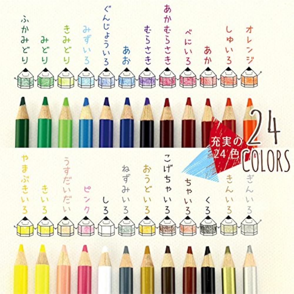 Mitsubishi Pencil Color Pencil 890 Level Super Mario Blue K89024CSMY