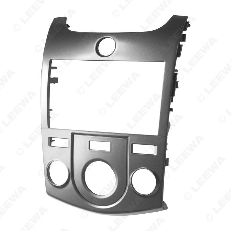 Kia Furui Di Manual AC & One-Piece Audio Mod Panel - Double Din Frame