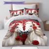 1PC Horse Bedding Quilt Set Quilt Cover Pillowcase Home Decoration Birthday Gift (1 * Duvet Cover + 15 * Pillowcase, Without Core)