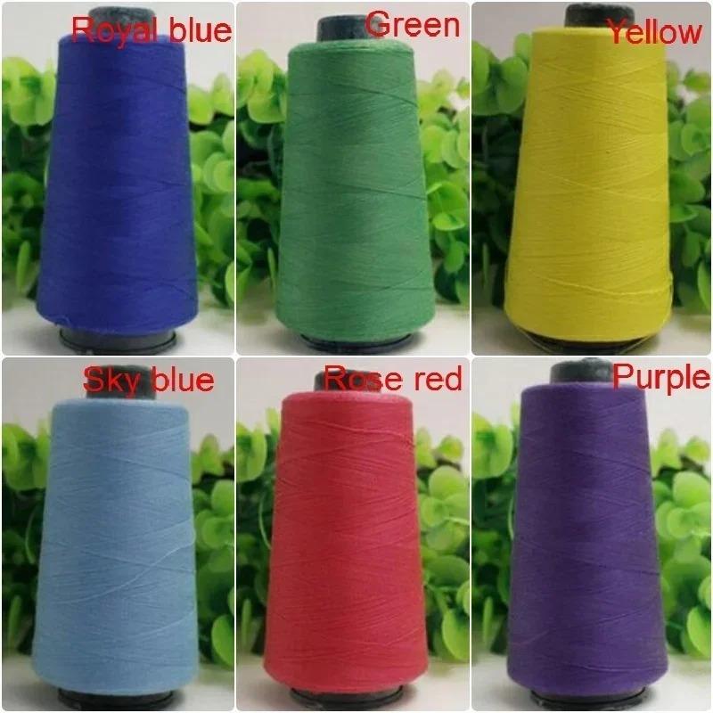 1pc 12 Colors Outstanding 3000 Yards Industrial Overlocking Sewing Machine Polyester Thread