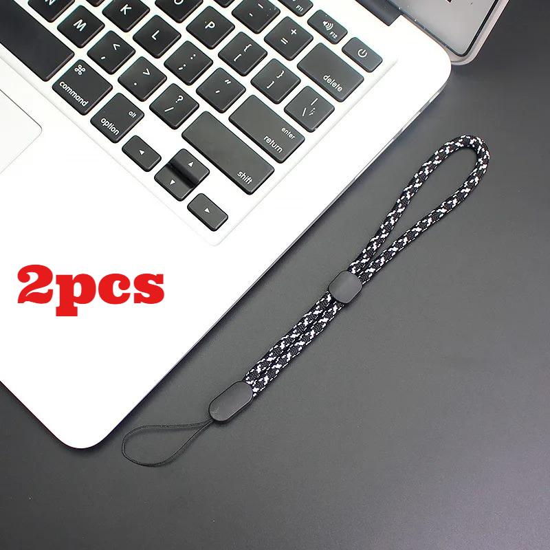 

2PCS Mobile Phone Lanyard Adjustable Wrist Short Rope Anti-loss Mobile Phone Chain Mobile Phone Shell Pendant Jewelry Wrist Rope