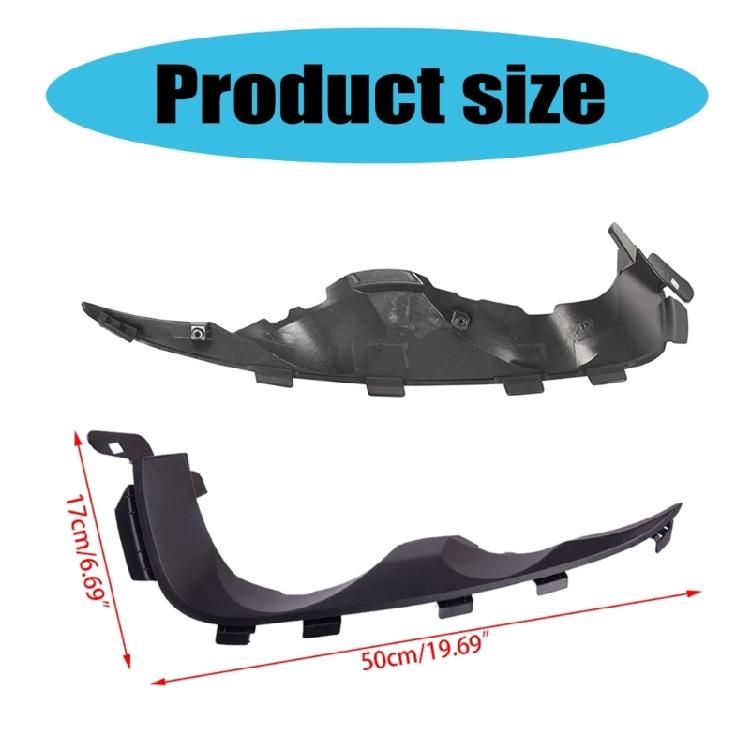 Left and Right Headlamp Housing Bracket Bumper Retainer Suitable for 95976851 GM2508111 95976852 GM2509111 Professional