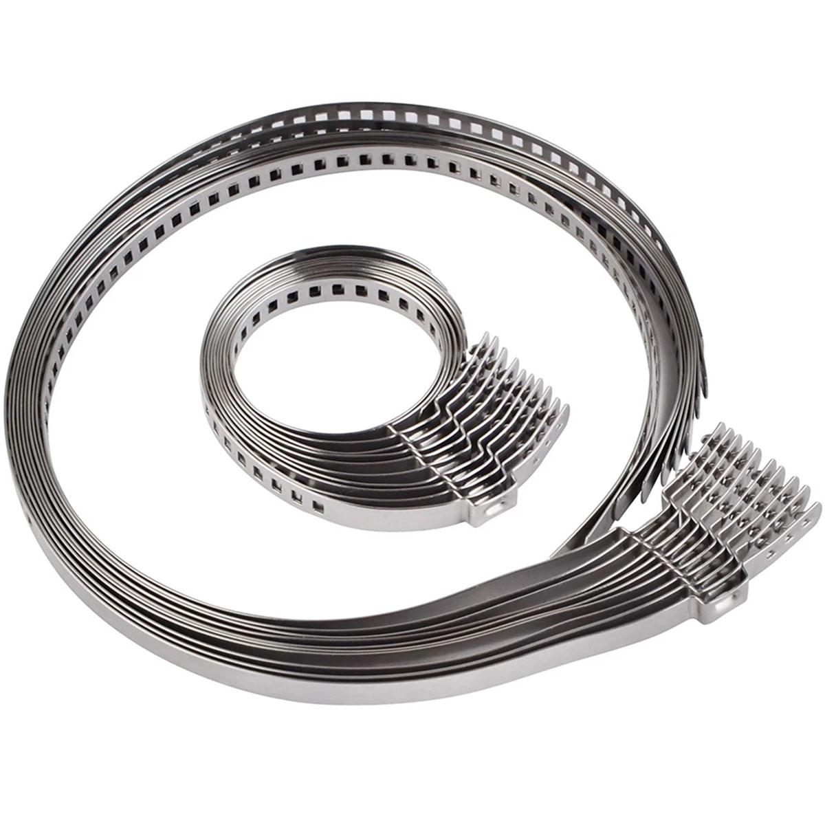 

Stainless steel CV joint sheath clip adjustable CV dust cover crimping clip universal CV sheath crimping